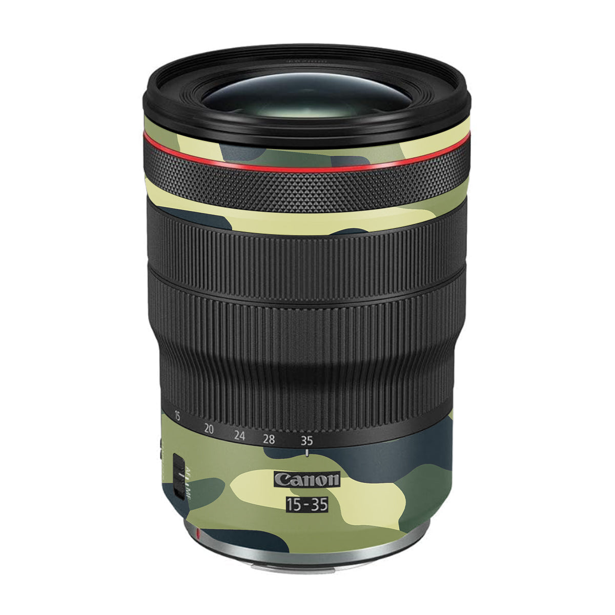 Forest Green Camo Canon RF 15-35mm F/2.8L USM Camera Lens Skin