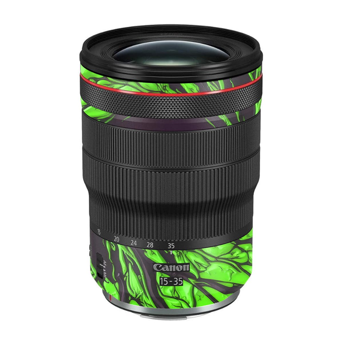 Venom Green Canon RF 15-35mm F/2.8L USM Camera Lens Skin