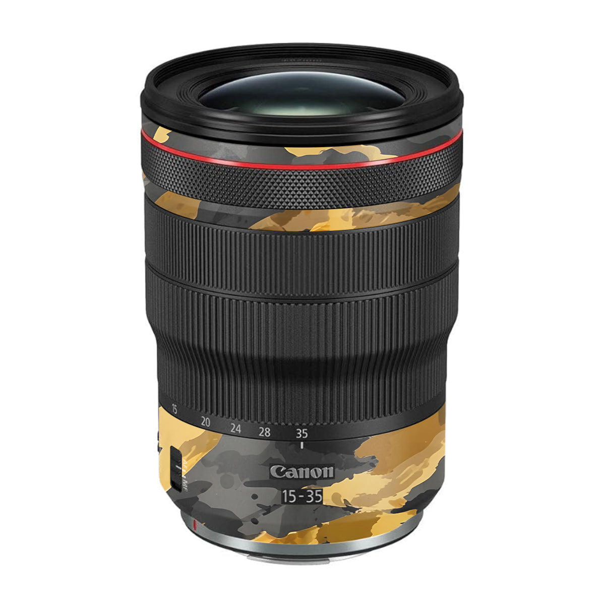Camo Tiger Blend Canon RF 15-35mm F/2.8L USM Camera Lens Skin