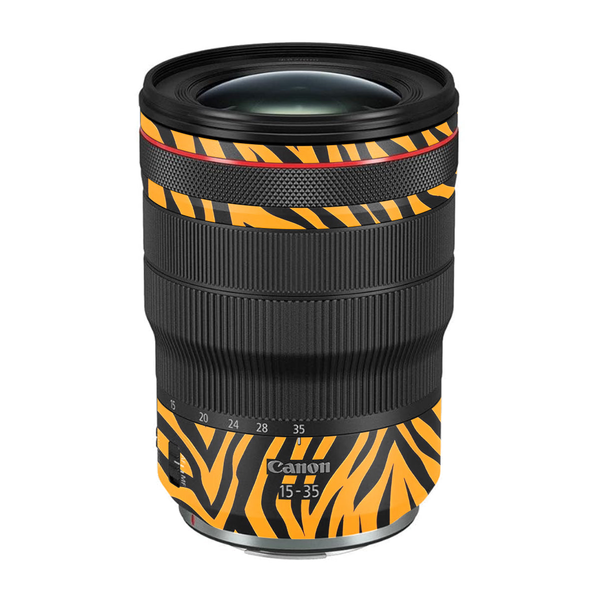 Zebra Gold Pattern Canon RF 15-35mm F/2.8L USM Camera Lens Skin