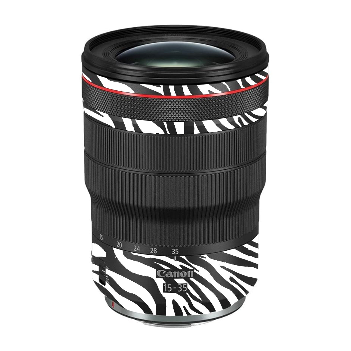 Classic Zebra Stripes Canon RF 15-35mm F/2.8L USM Camera Lens Skin