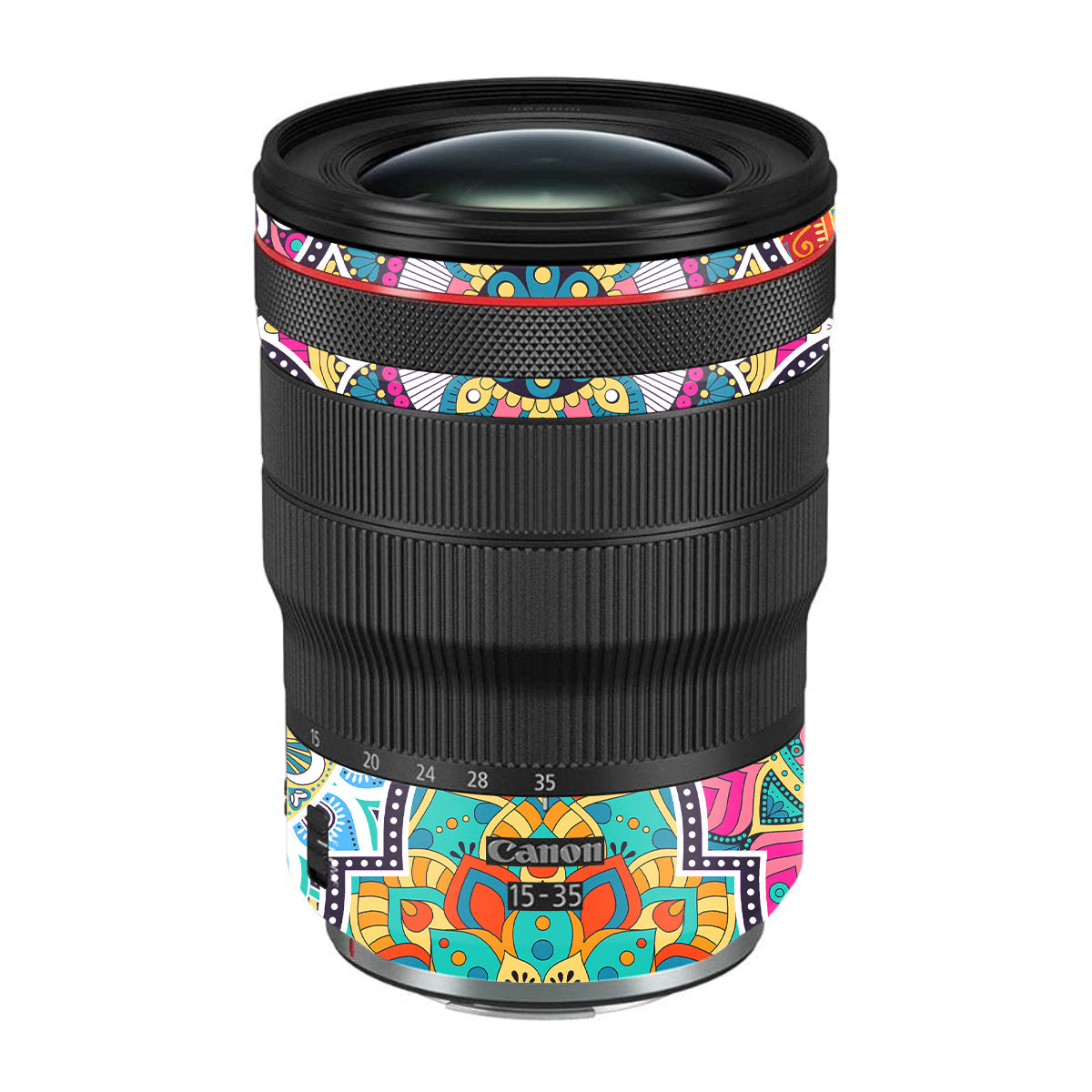 Boho Mandala Tile Pattern Canon RF 15-35mm F/2.8L USM Camera Lens Skin