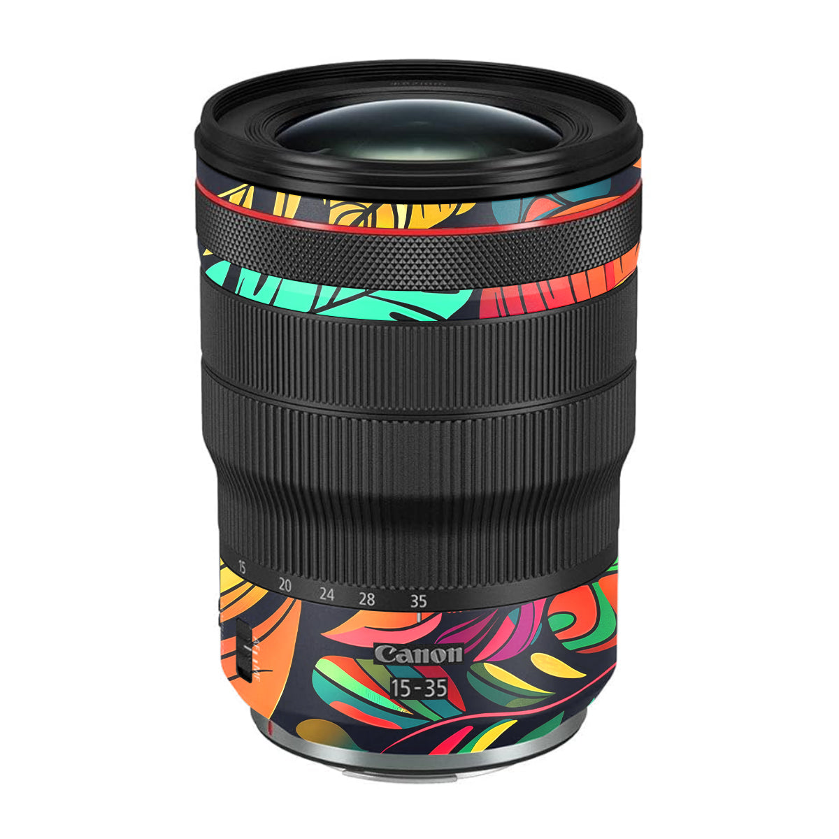 Tropical Jungle Leaves Canon RF 15-35mm F/2.8L USM Camera Lens Skin