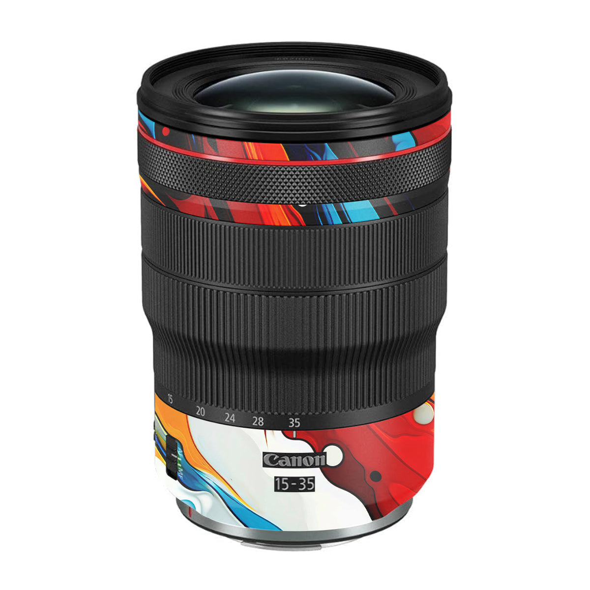 Fire & Ice Flow Canon RF 15-35mm F/2.8L USM Camera Lens Skin