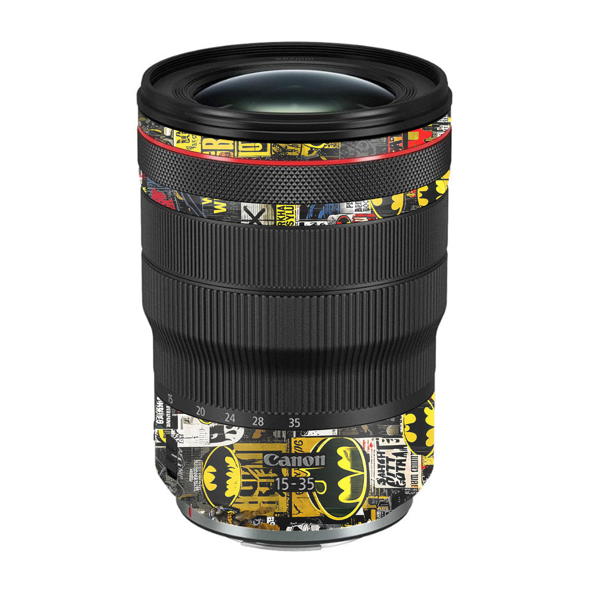 Batman Collage Canon RF 15-35mm F/2.8L USM Camera Lens Skin