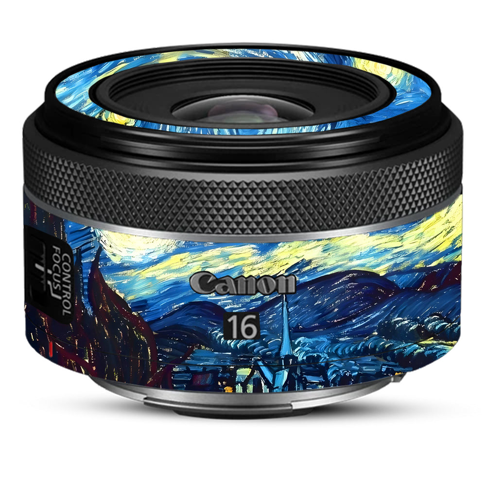 Starry Night Art Canon RF 16mm f/2.8 STM Camera Lens Skin