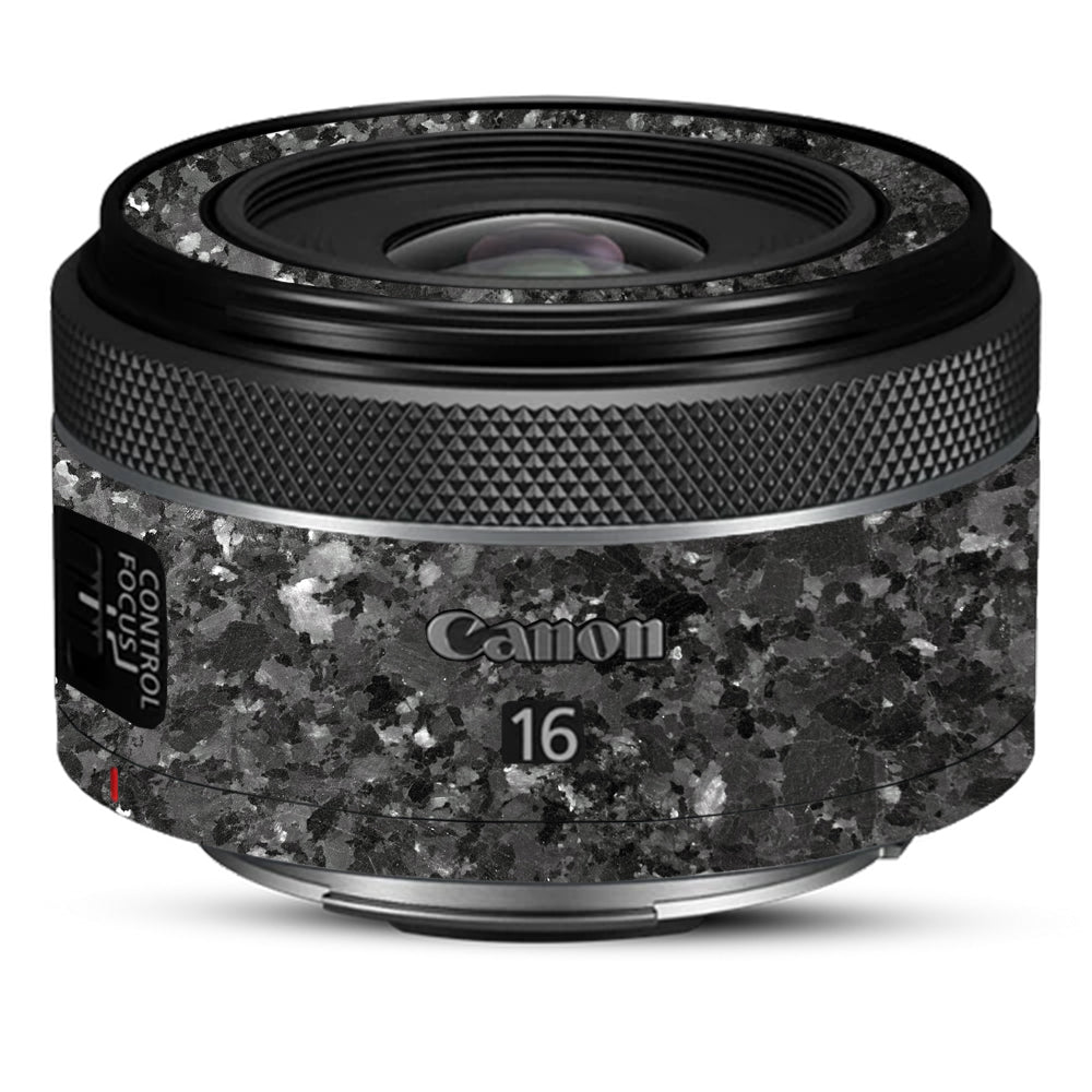 Black Granite Canon 16mm Camera Lens Skin