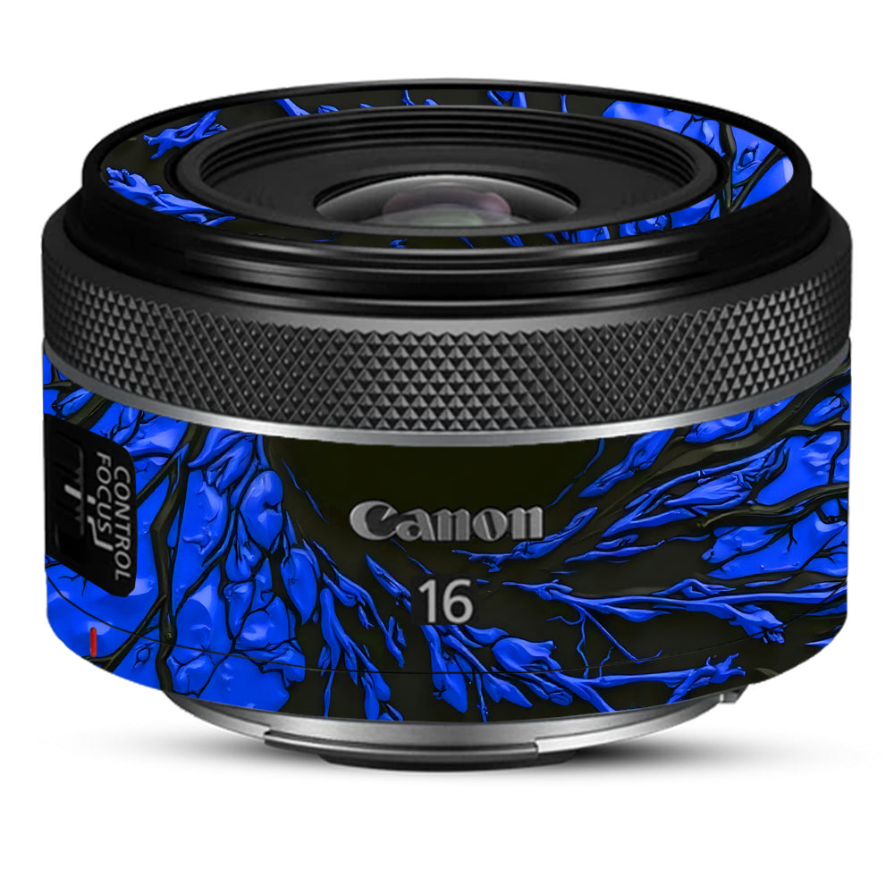 Venom Blue Canon RF 16mm f/2.8 STM Camera Lens Skin