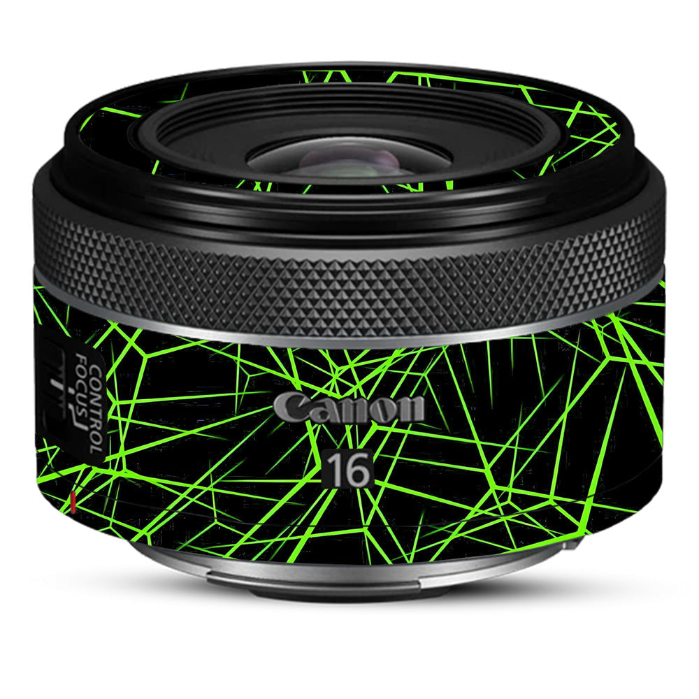 Neon Grid Canon 16mm Camera Lens Skin