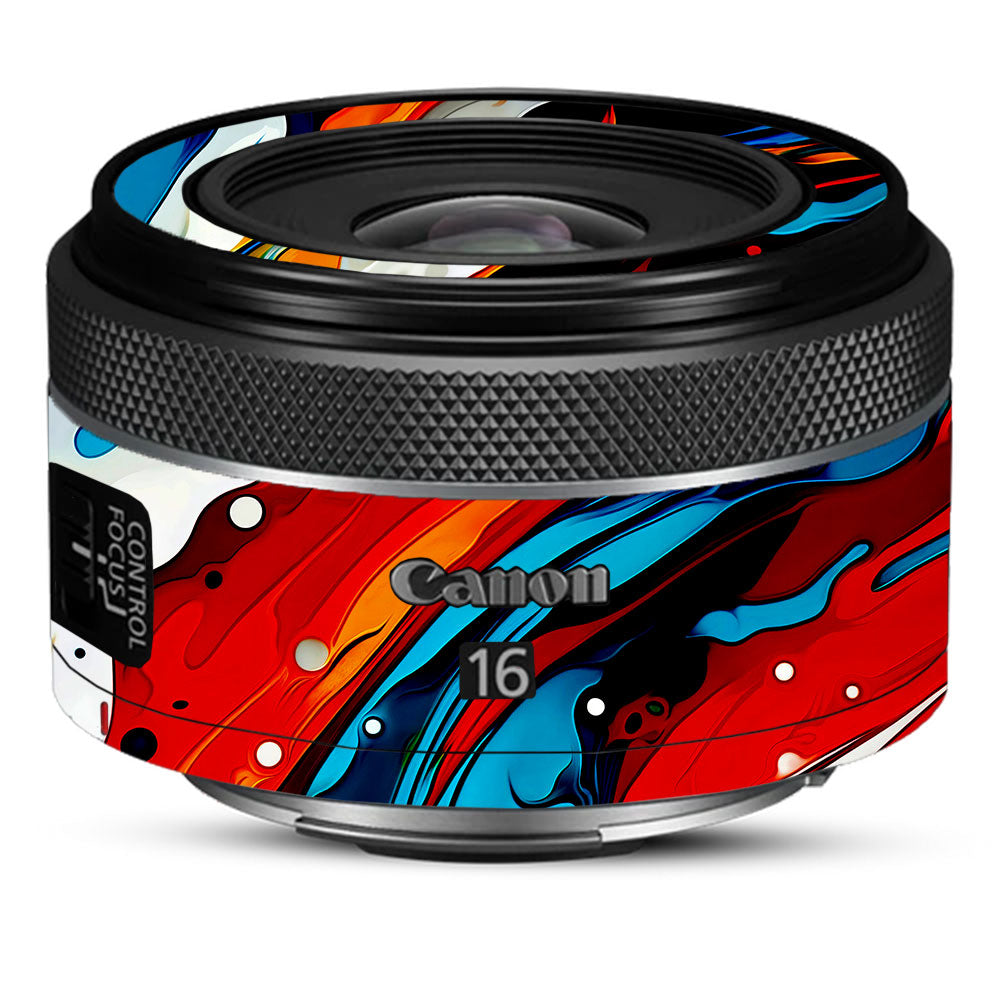 Fire & Ice Flow Canon RF 16mm f/2.8 STM Camera Lens Skin