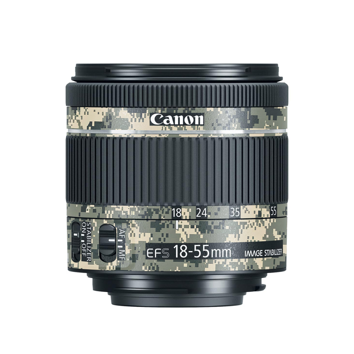Desert Pixel Canon EF-S 18-55mm F/4-5.6 IS STM Camera Lens Skin