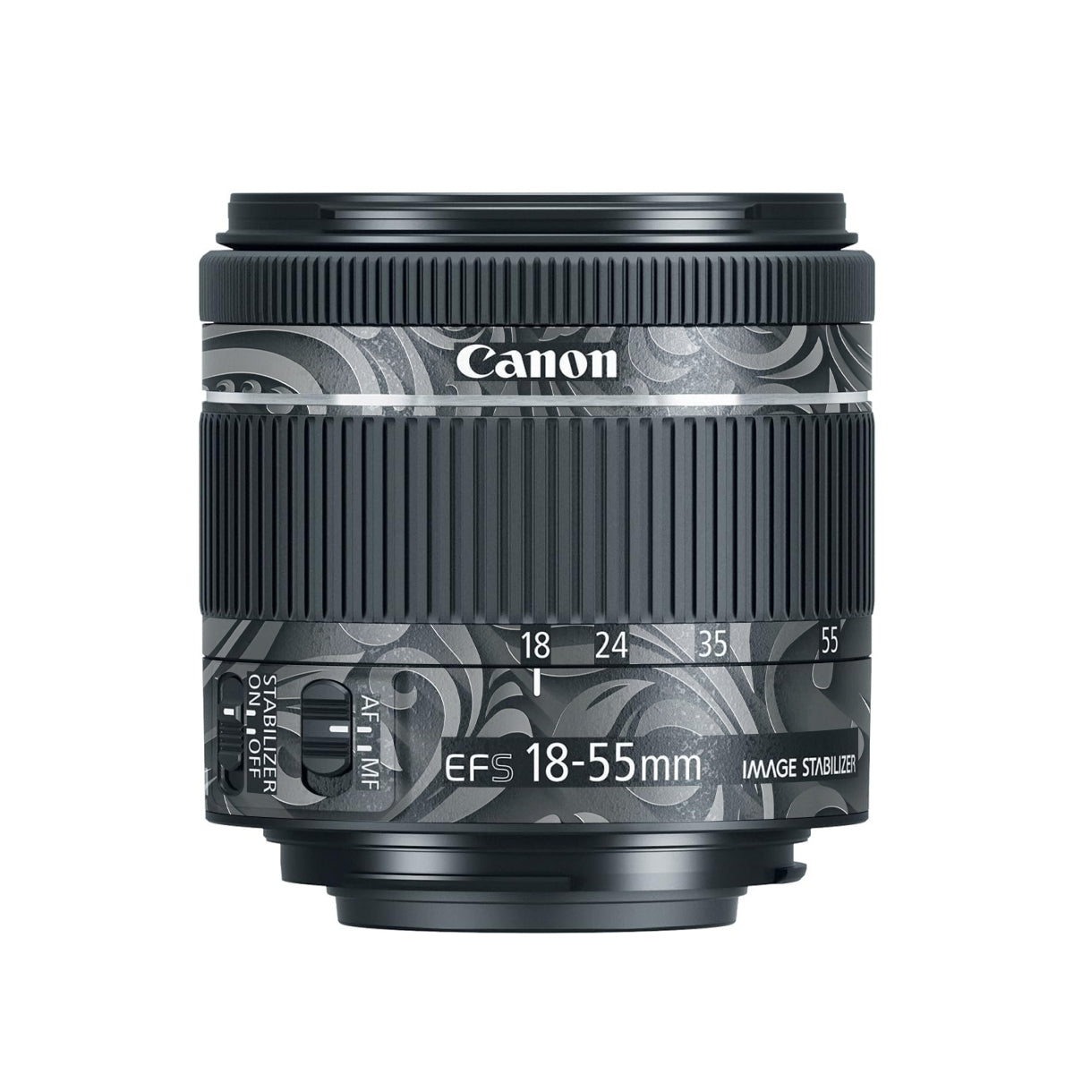 Shadow Swirl Canon EF-S 18-55mm F/4-5.6 IS STM Camera Lens Skin