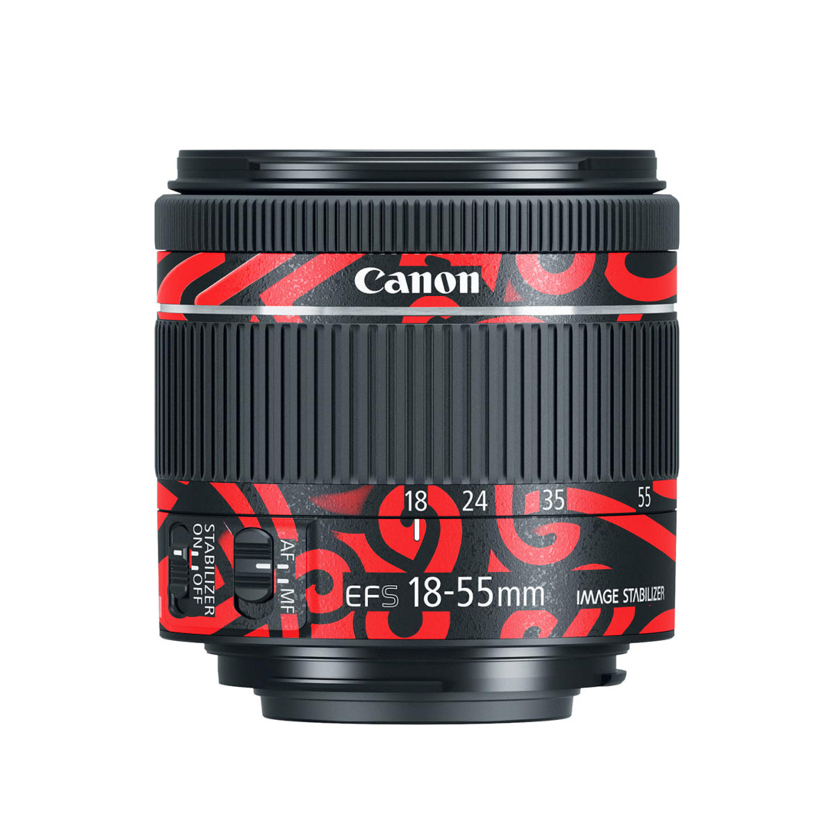 Vortex Signal Canon EF-S 18-55mm F/4-5.6 IS STM Camera Lens Skin