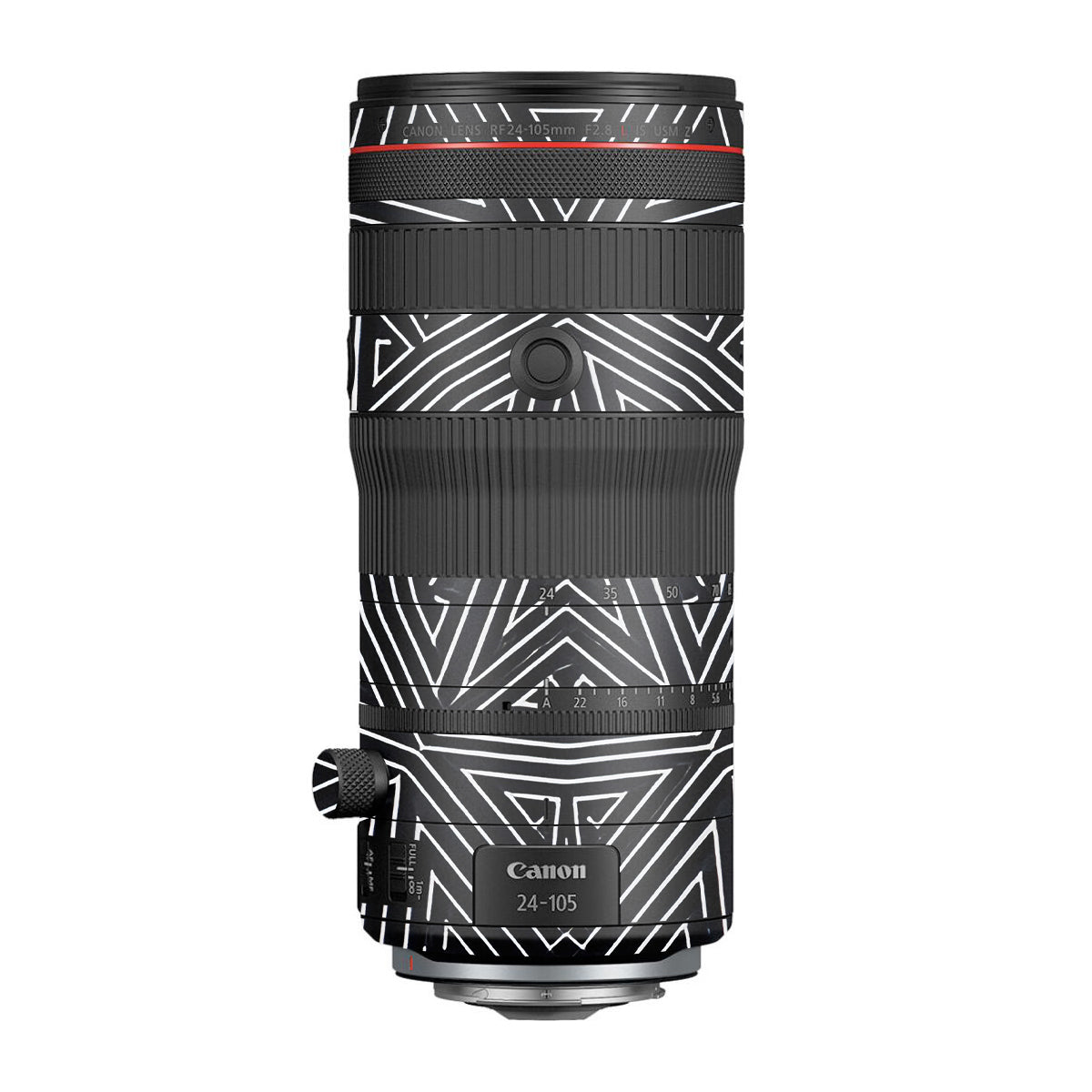 Geometric Pattern Canon RF 24-105mm F/2.8 L IS USM Z Camera Lens Skin
