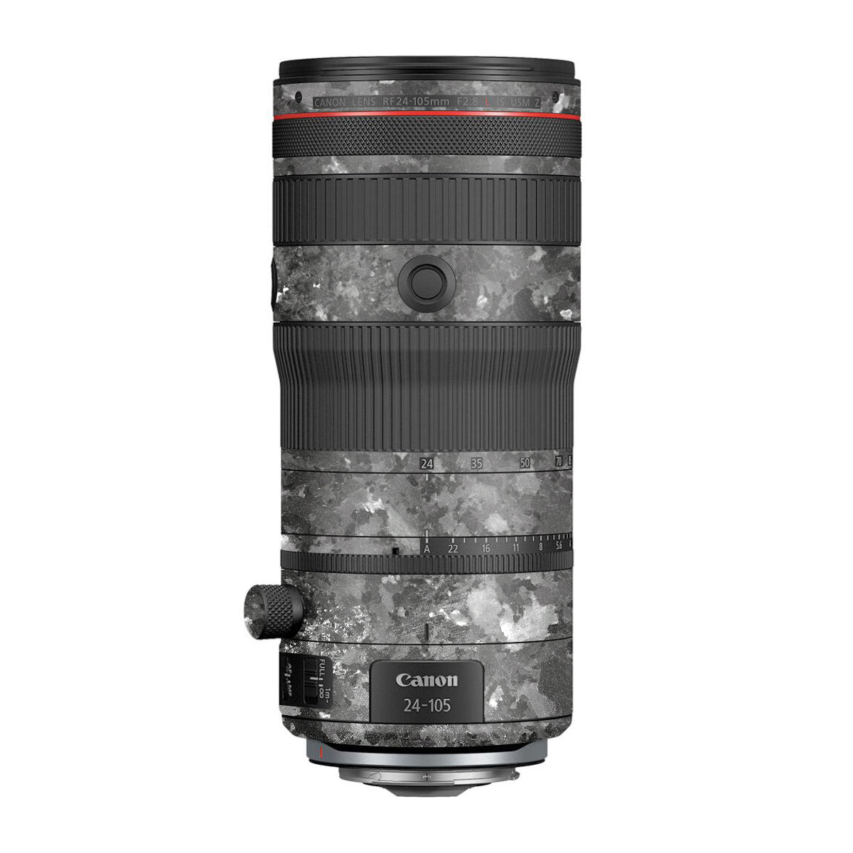 Black Granite Canon RF 24-105mm F/2.8 L IS USM Z Camera Lens Skin