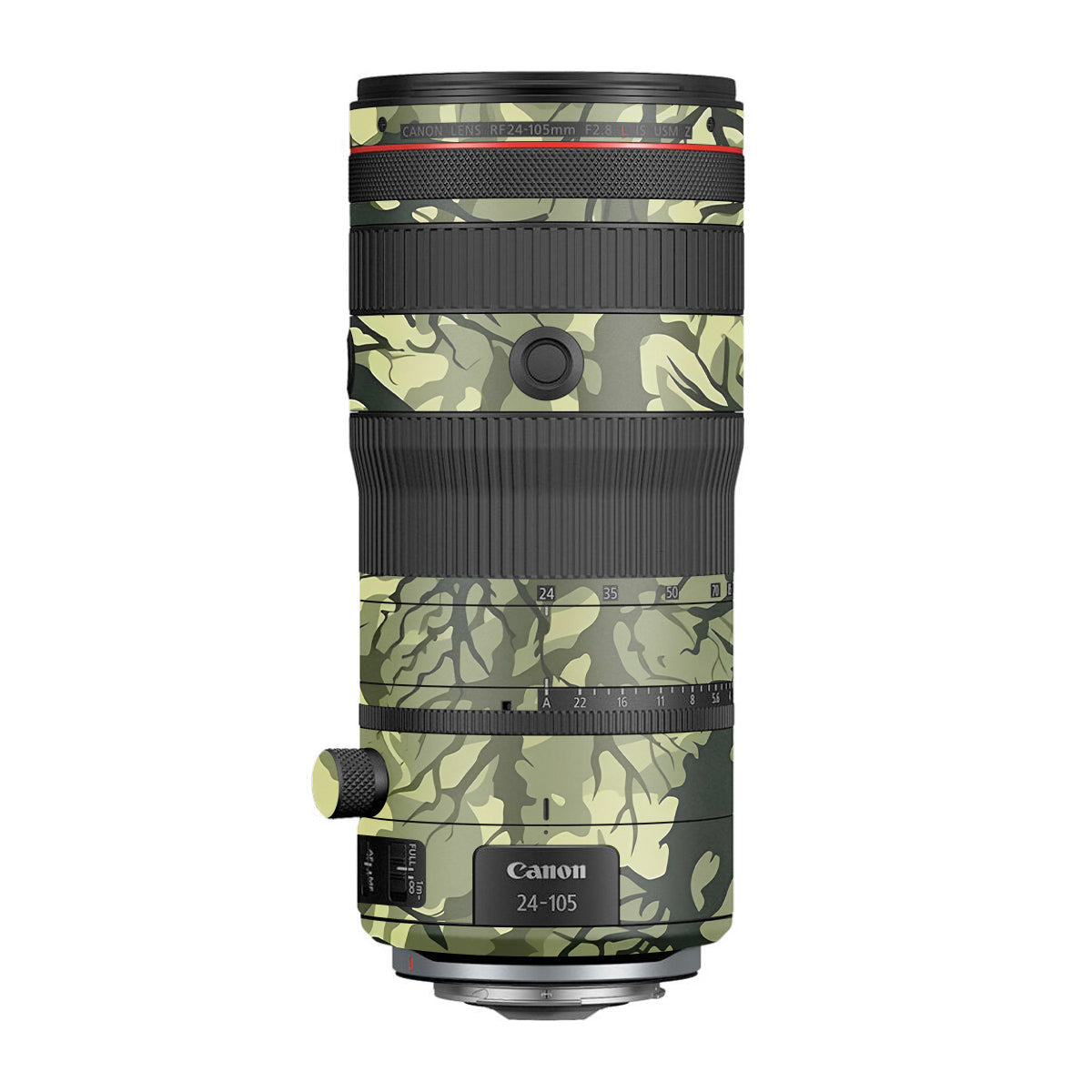 Green Tangled Vines Canon RF 24-105mm F/2.8 L IS USM Z Camera Lens Skin