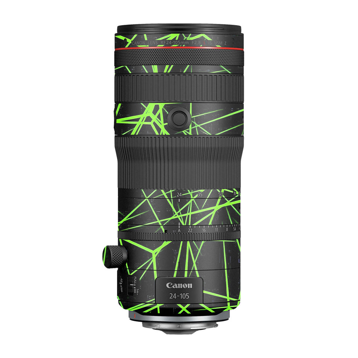 Neon Grid Canon RF 24-105mm F/2.8 L IS USM Z Camera Lens Skin