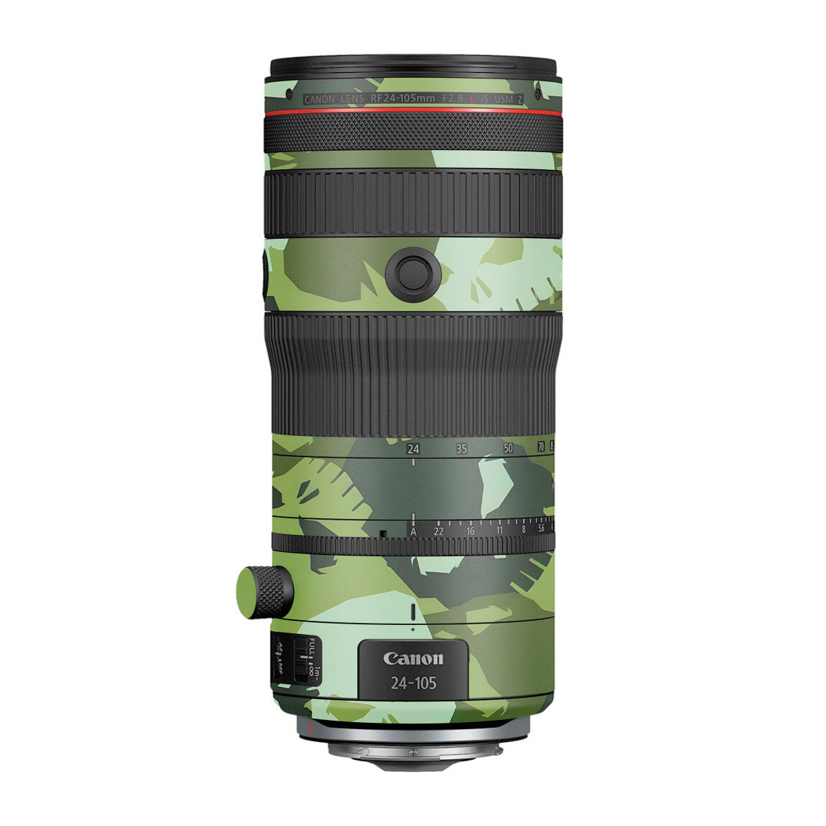 Tropic Camo Canon RF 24-105mm F/2.8 L IS USM Z Camera Lens Skin
