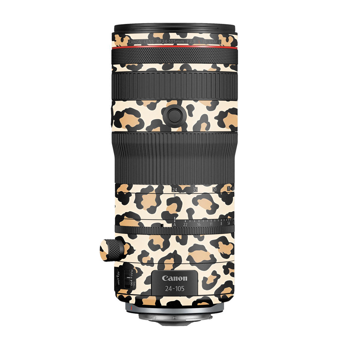 Sandy Leopard Spots Canon RF 24-105mm F/2.8 L IS USM Z Camera Lens Skin