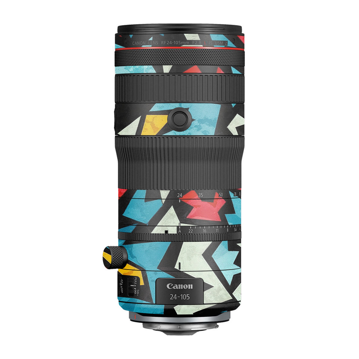 Pop Art Lightning Canon RF 24-105mm F/2.8 L IS USM Z Camera Lens Skin