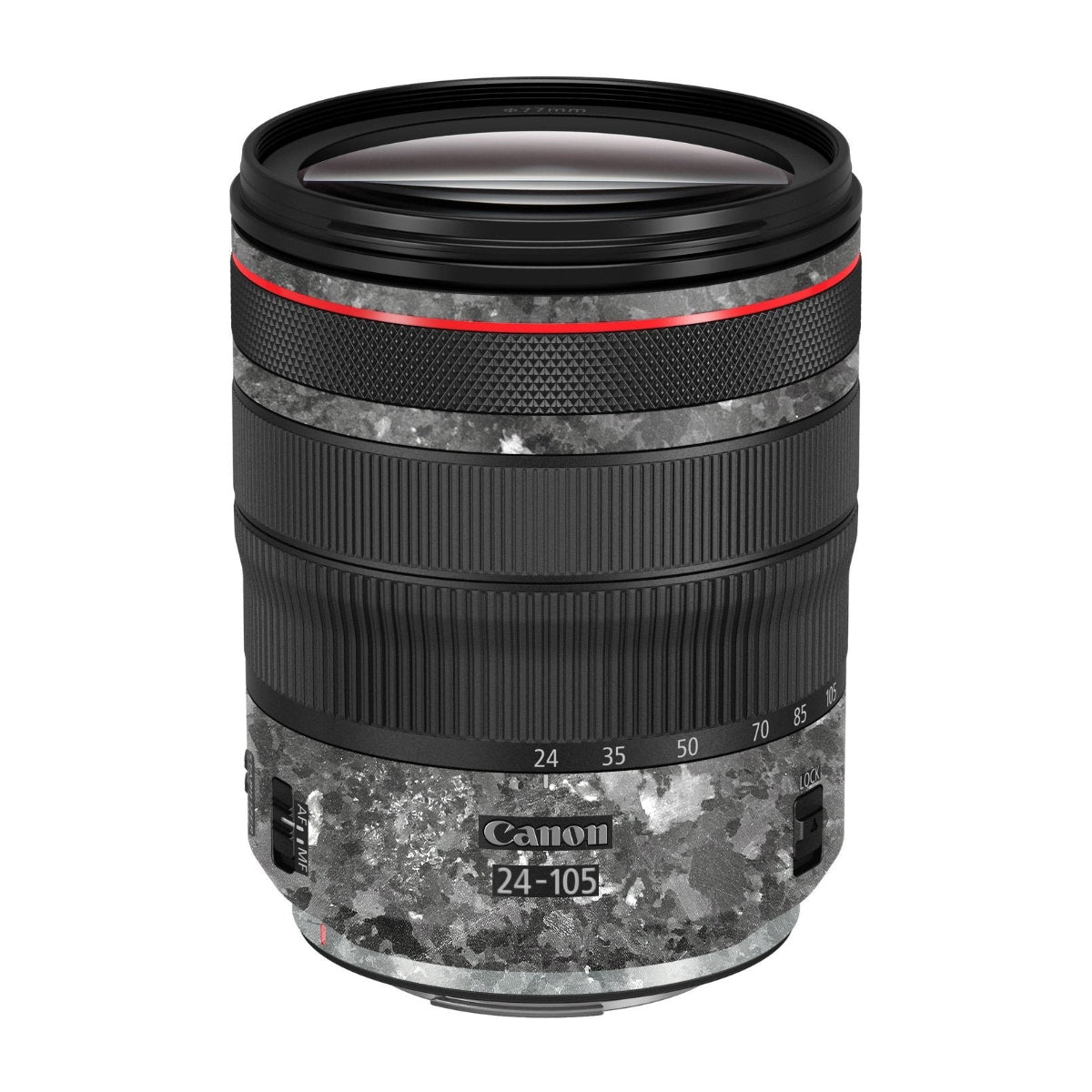 Black Granite Canon EF 24-105mm F/4 L IS Macro USM Camera Lens Skin