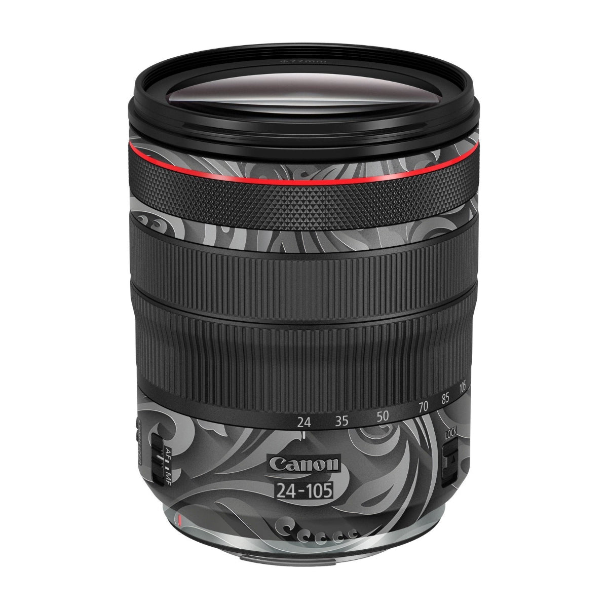 Shadow Swirl Canon EF 24-105mm F/4 L IS Macro USM Camera Lens Skin