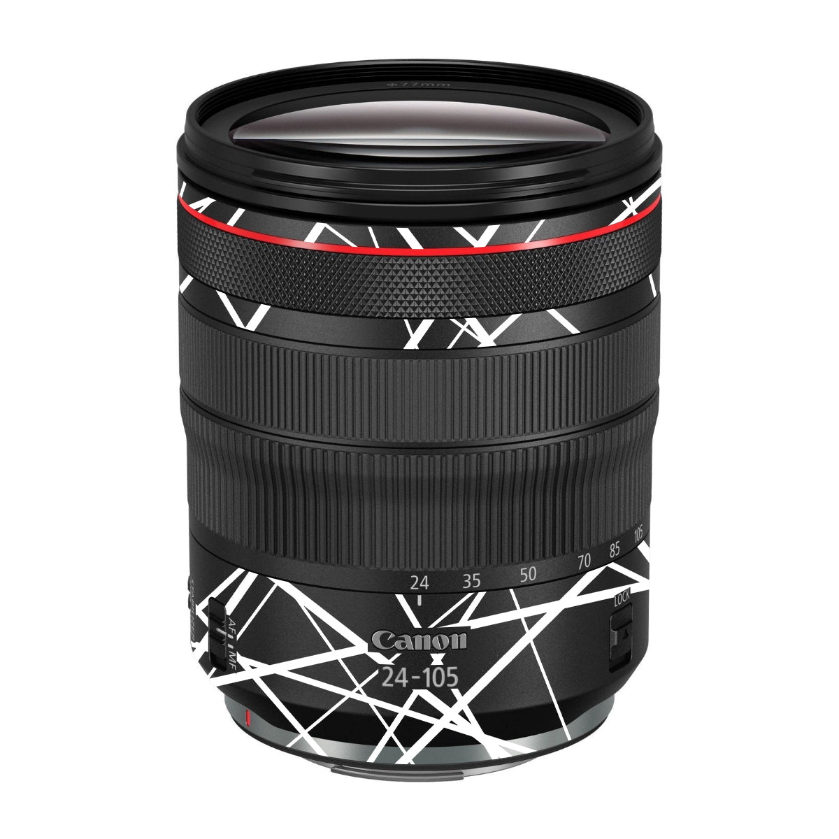 Mono Grid Canon EF 24-105mm F/4 L IS Macro USM Camera Lens Skin