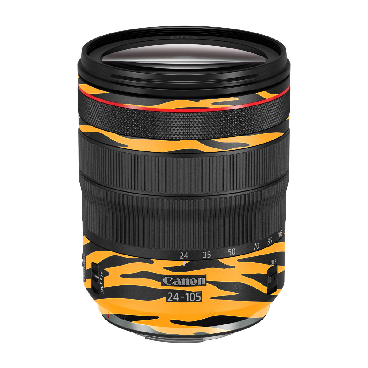 Savanna Tiger Stripes Canon EF 24-105mm F/4 L IS Macro USM Camera Lens Skin