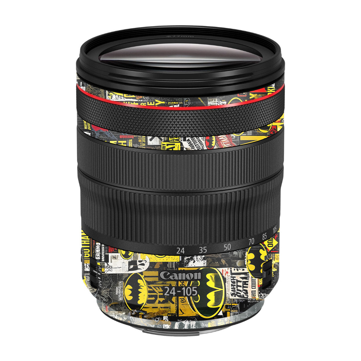 Batman Collage Canon EF 24-105mm F/4 L IS Macro USM Camera Lens Skin