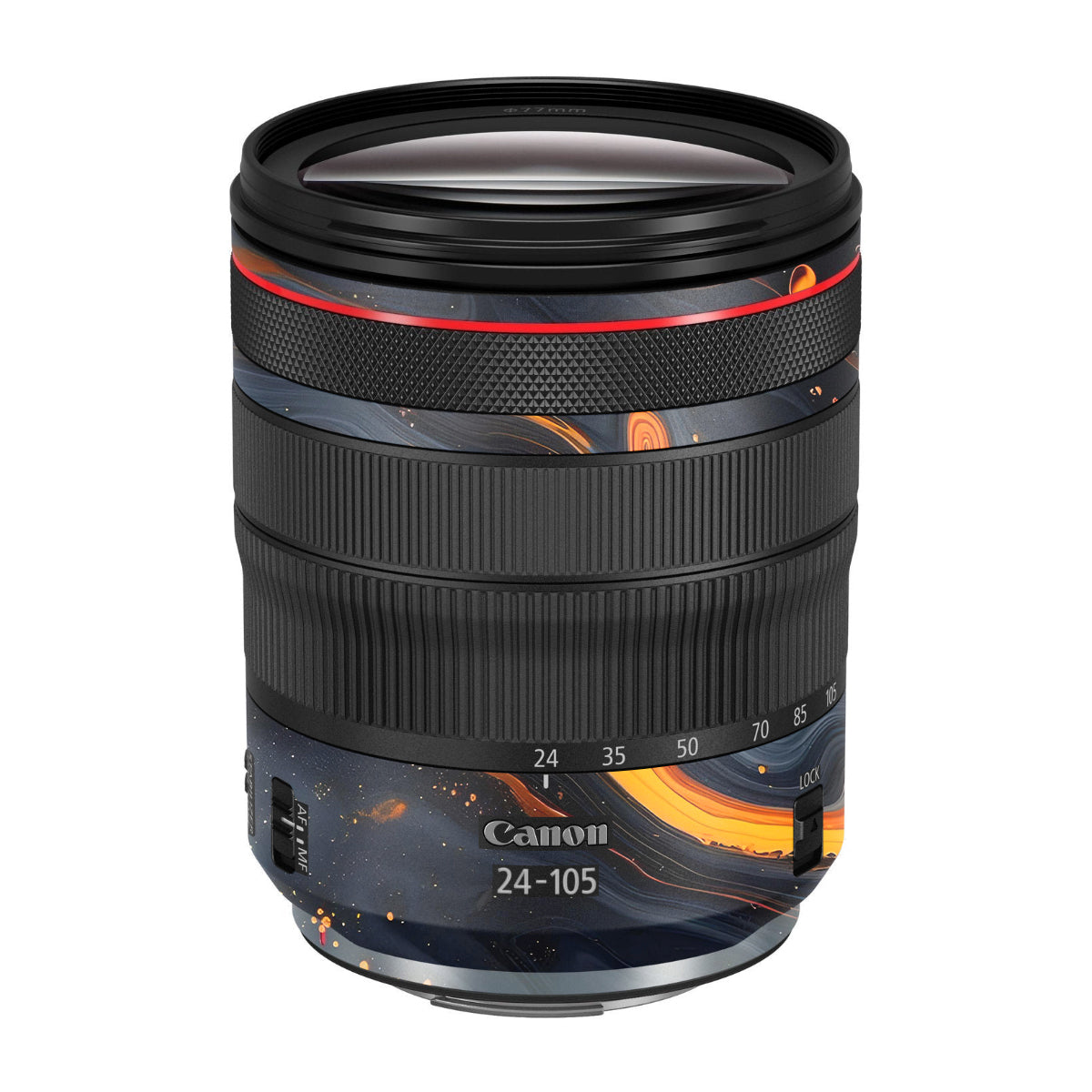 Lava Marble Canon RF 24-105mm F/4 Camera Lens Skin