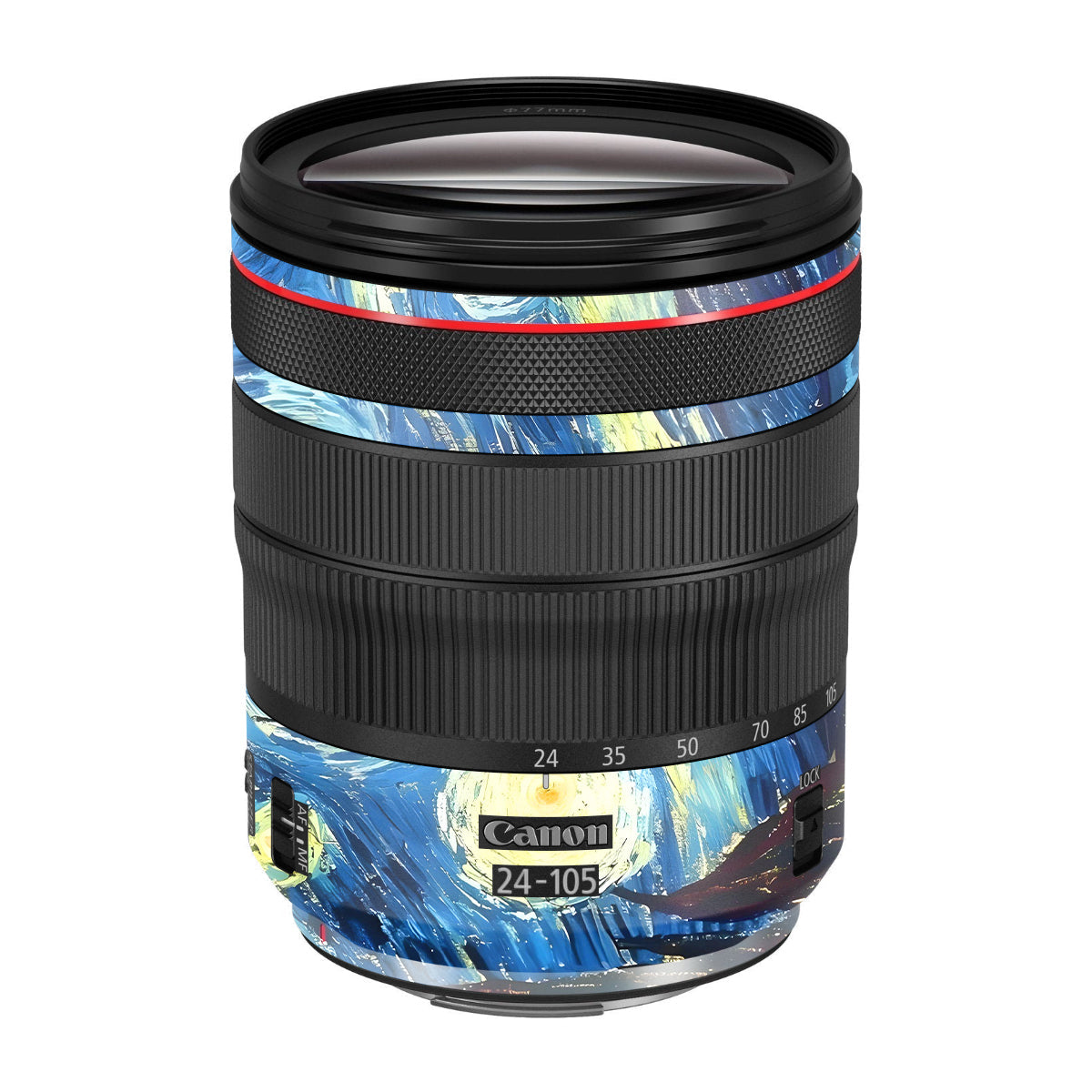 Starry Night Art Canon RF 24-105mm F/4 Camera Lens Skin