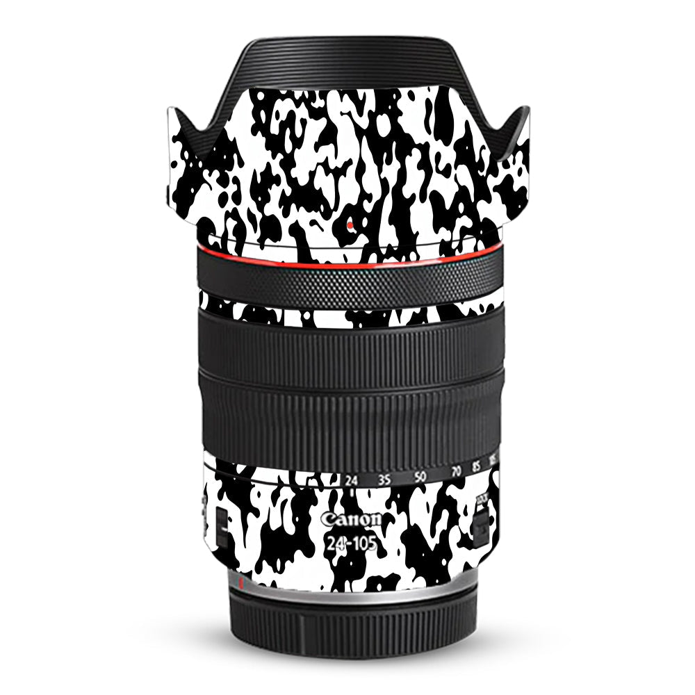 Snow Camo Canon RF 24–105mm f/4L IS USM Camera Lens Skin