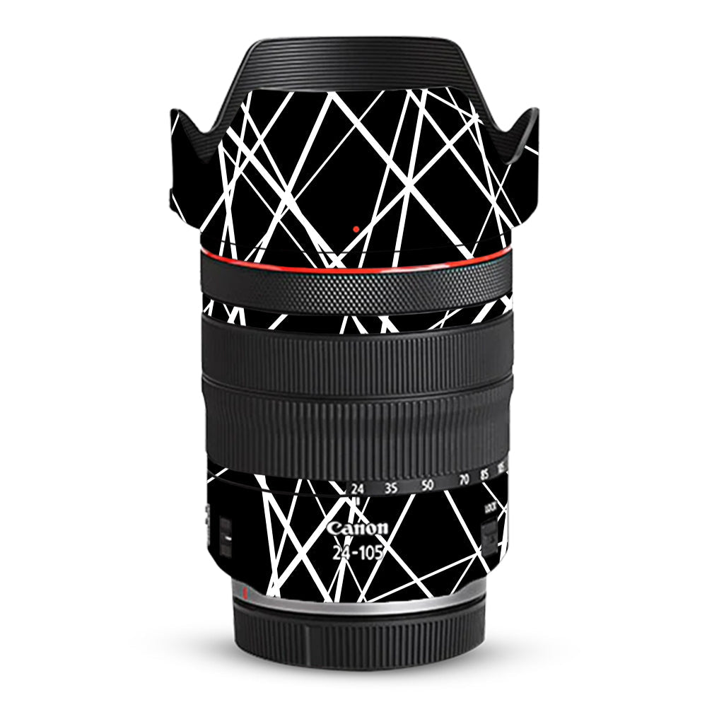Mono Grid Canon RF 24–105mm f/4L IS USM Camera Lens Skin