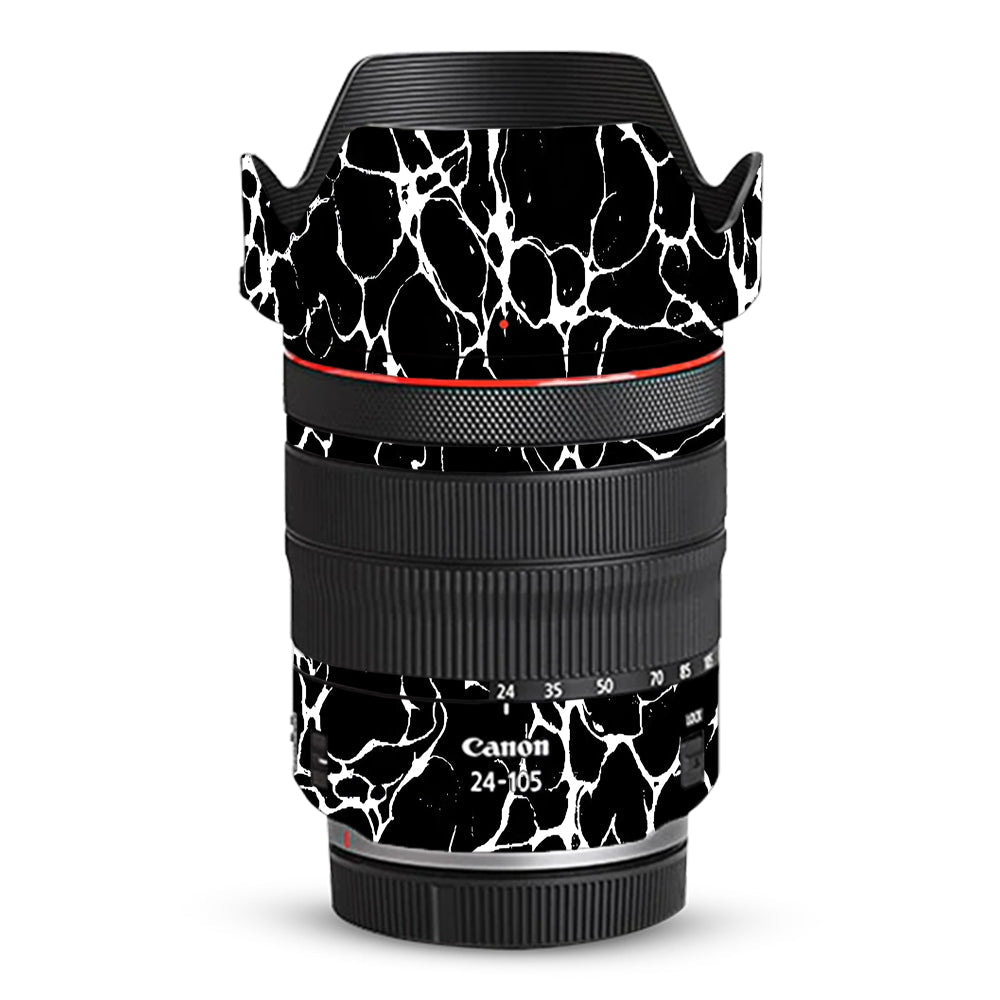 White Web Canon RF 24–105mm f/4L IS USM Camera Lens Skin