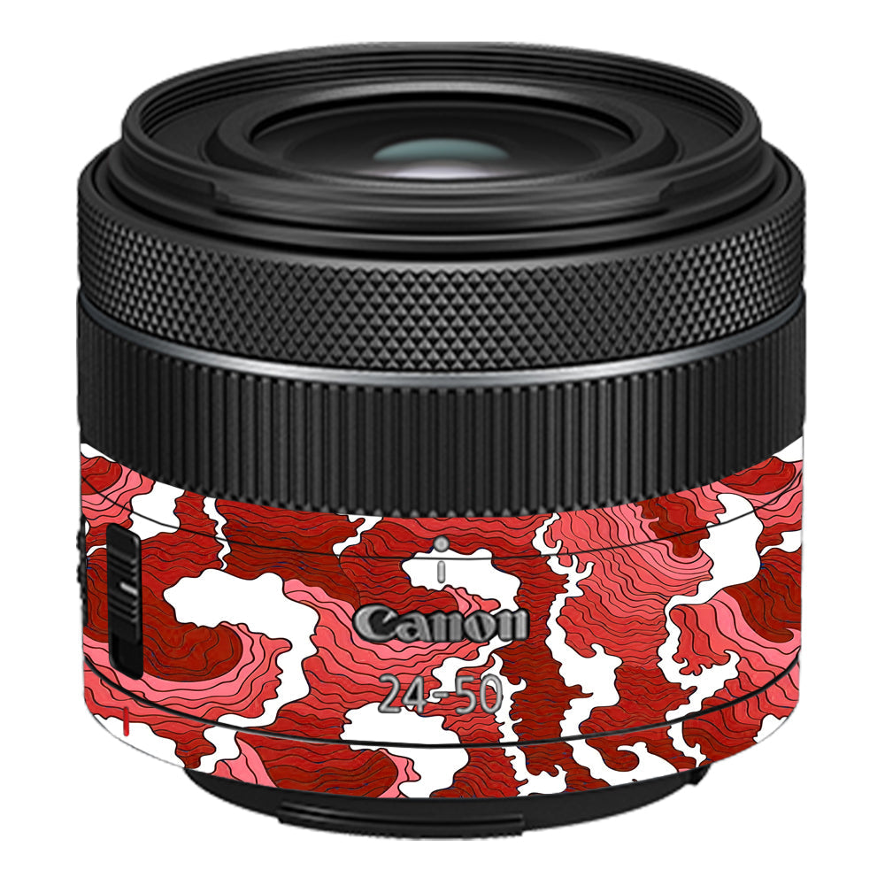 Cherry Waves Canon RF 24–50mm f/4.5–6.3 IS STM Camera Lens Skin