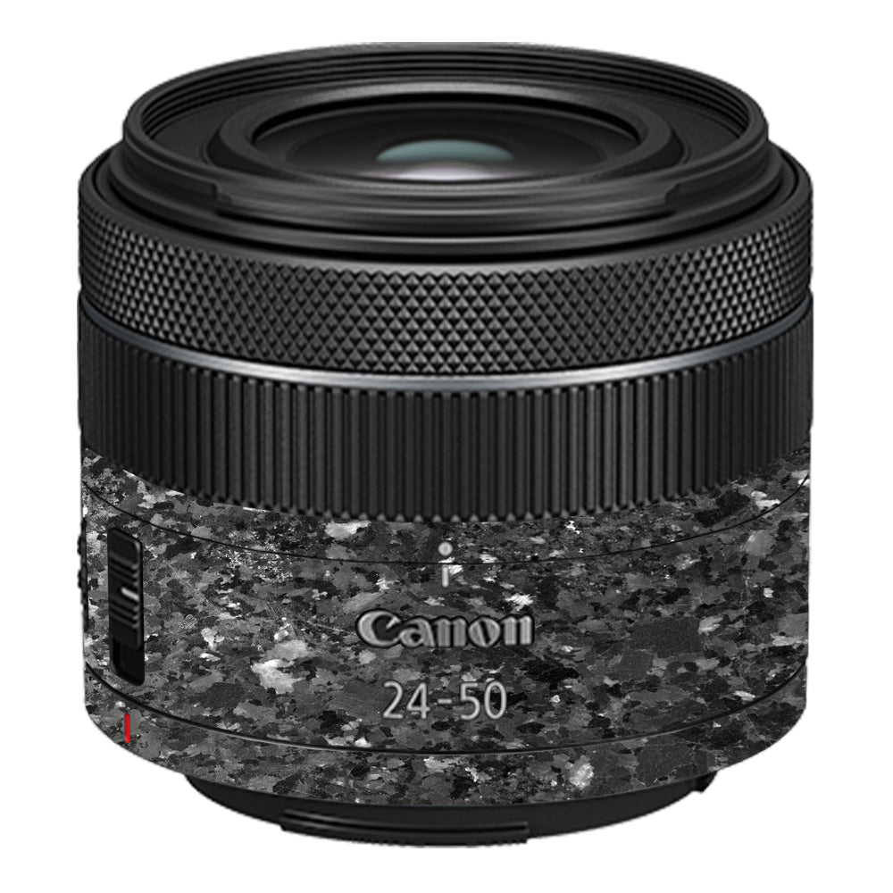 Black Granite Canon RF 24–50mm f/4.5–6.3 IS STM Camera Lens Skin