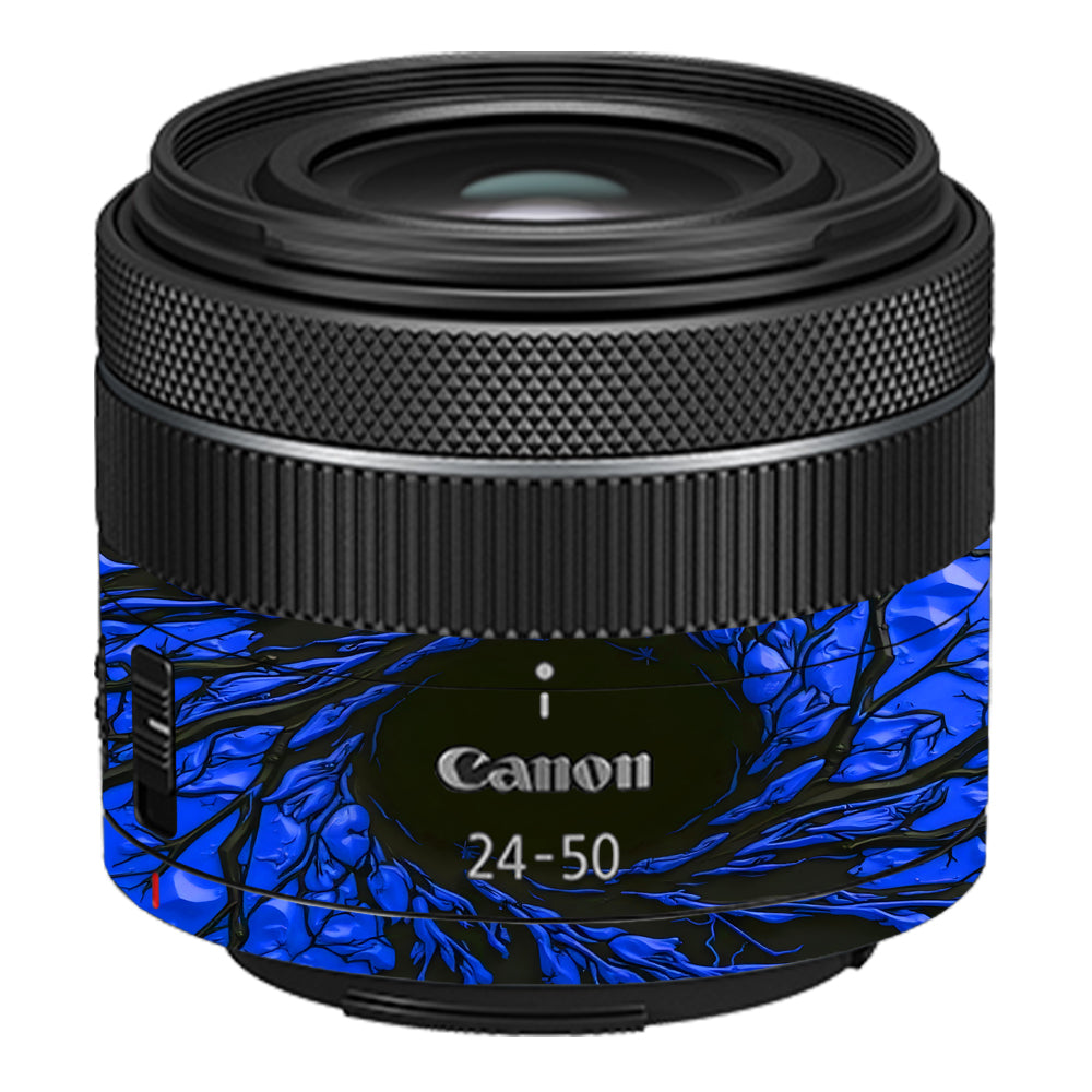 Venom Blue Canon RF 24–50mm f/4.5–6.3 IS STM Camera Lens Skin