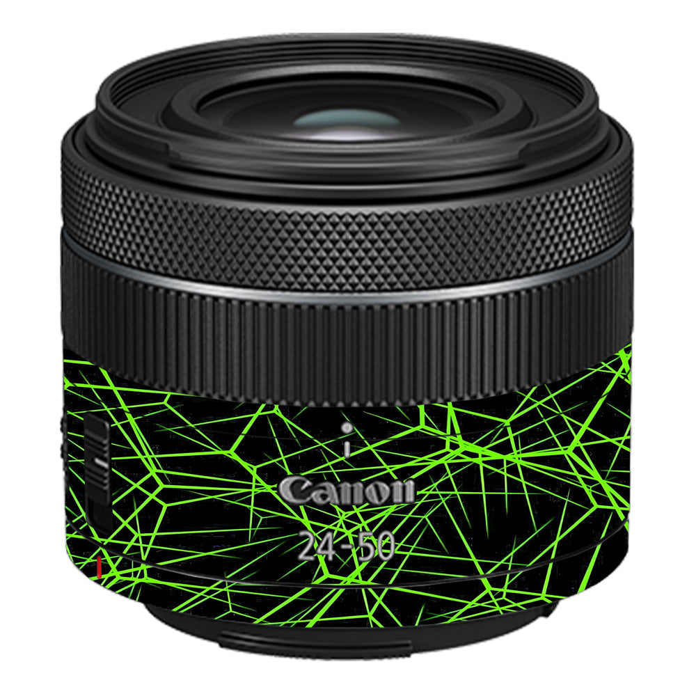 Neon Grid Canon RF 24–50mm f/4.5–6.3 IS STM Camera Lens Skin