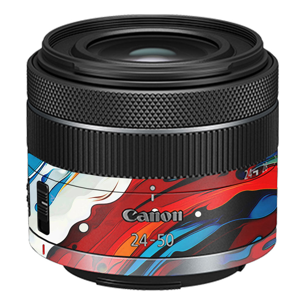 Fire & Ice Flow Canon RF 24–50mm f/4.5–6.3 IS STM Camera Lens Skin