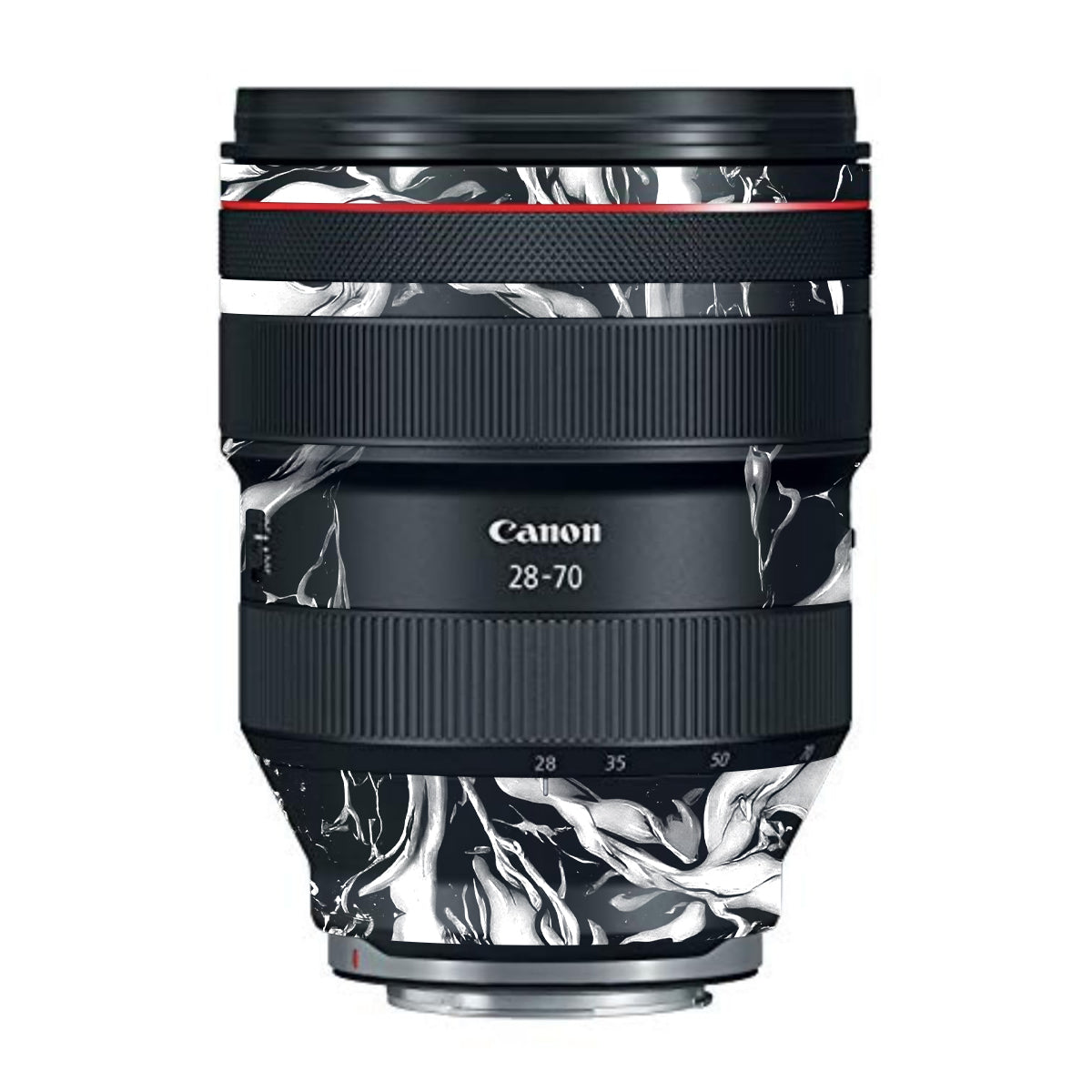 Venom Black Canon RF 28-70mm F/2L USM Camera Lens Skin