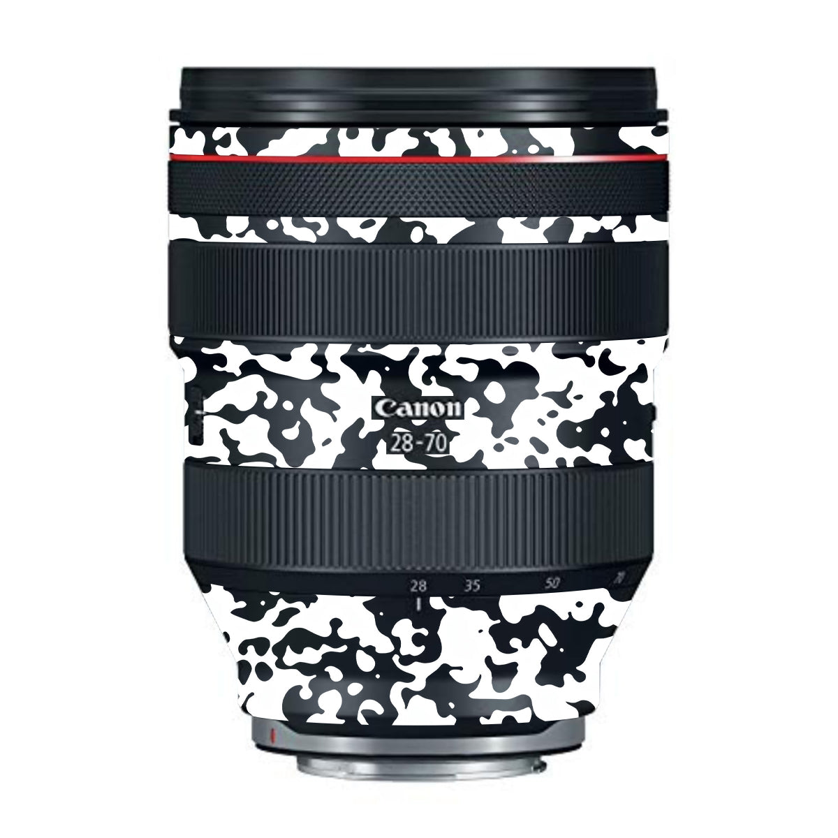Snow Camo Canon RF 28-70mm F/2L USM Camera Lens Skin