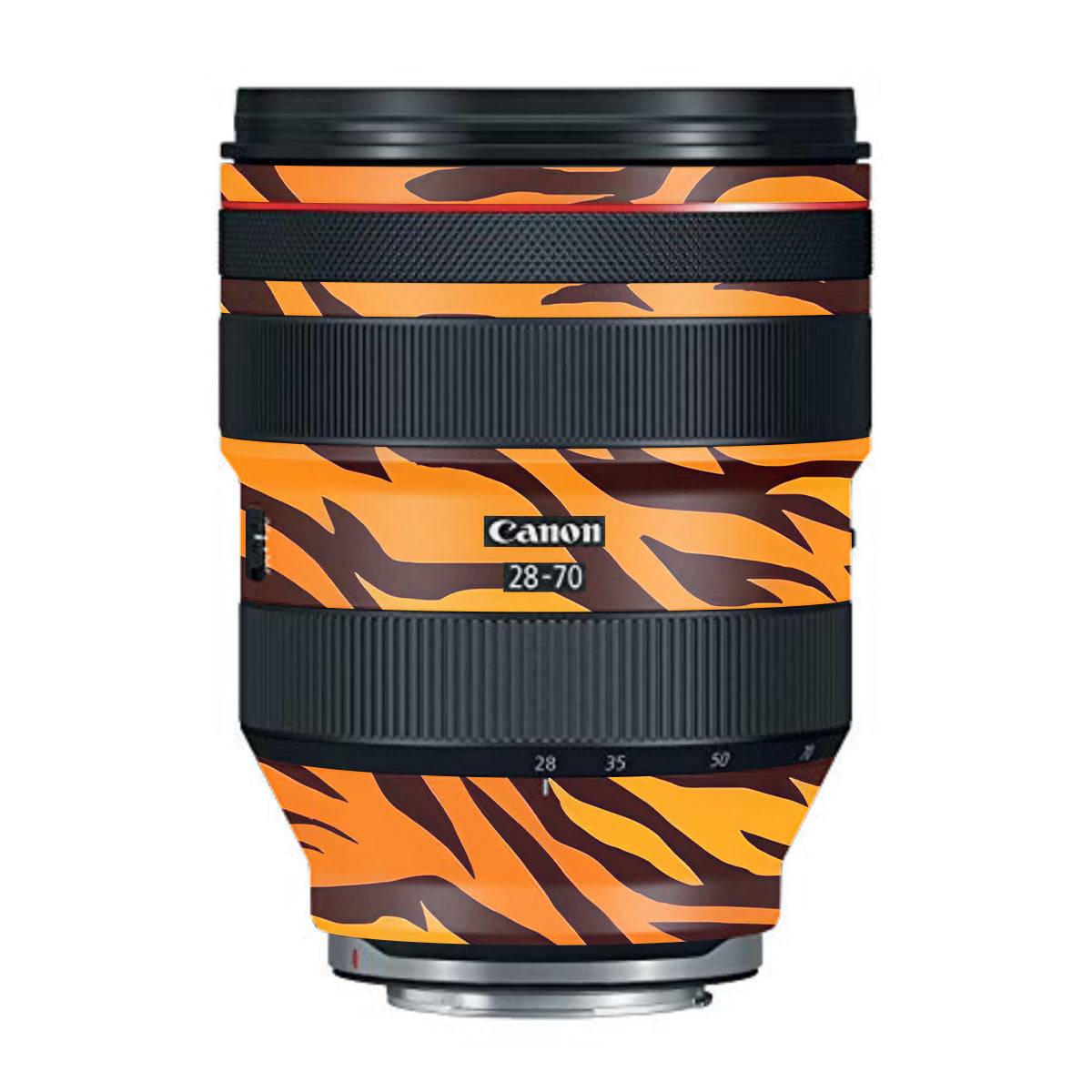 Wild Tiger Stripes Canon RF 28-70mm F/2L USM Camera Lens Skin
