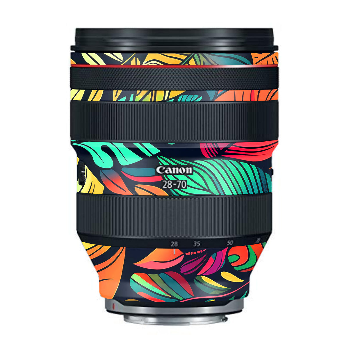 Tropical Jungle Leaves Canon RF 28-70mm F/2L USM Camera Lens Skin