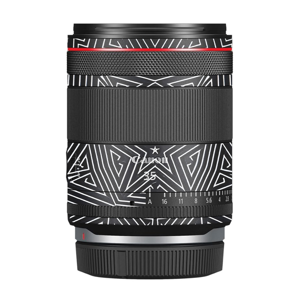 Geometric Pattern Canon RF 35mm F/1.4 VCM Camera Lens Skin