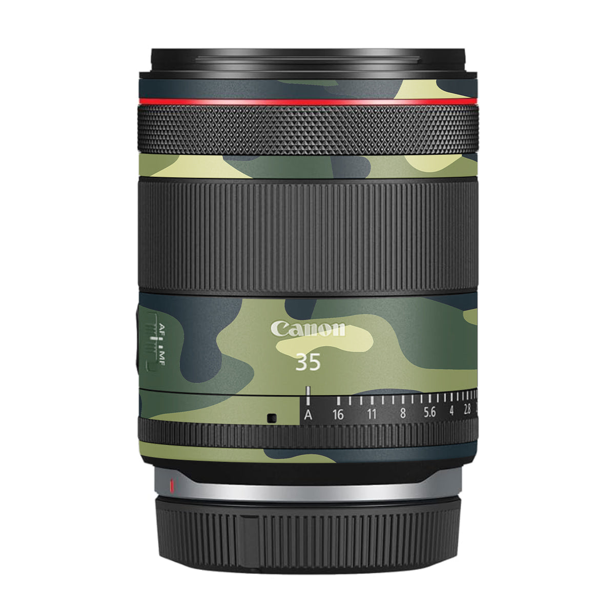 Forest Green Camo Canon RF 35mm F/1.4 VCM Camera Lens Skin