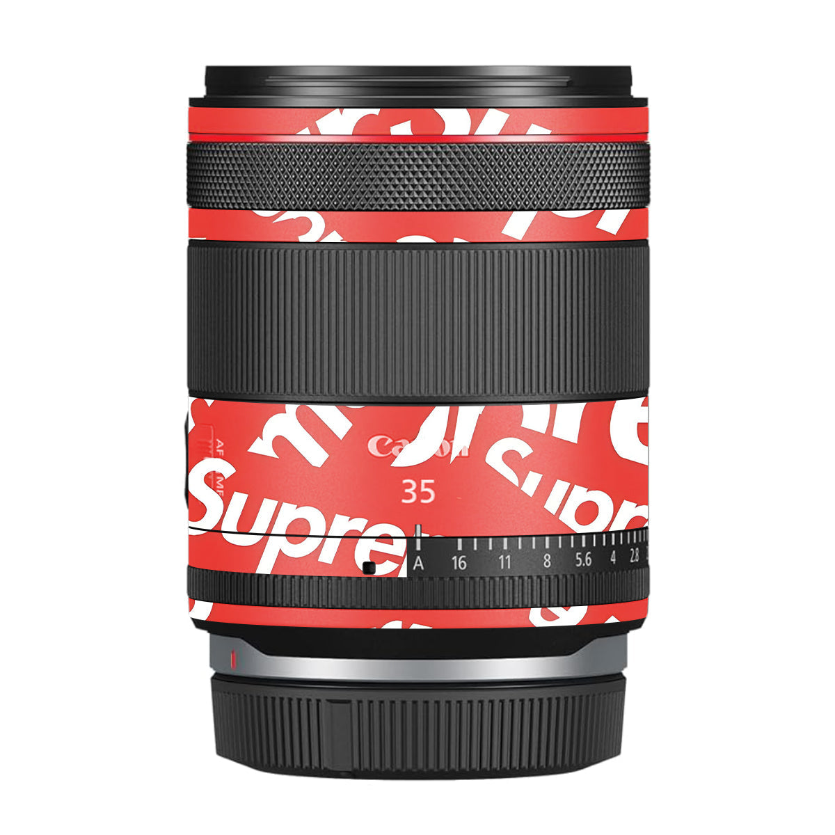 Supreme Red Canon RF 35mm F/1.4 VCM Camera Lens Skin