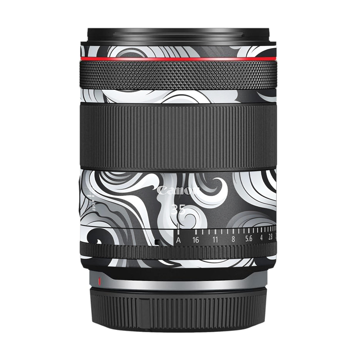 Smoke Swirl Canon RF 35mm F/1.4 VCM Camera Lens Skin