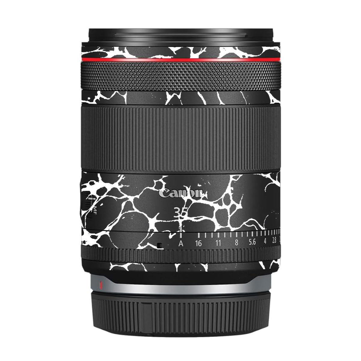 White Web Canon RF 35mm F/1.4 VCM Camera Lens Skin