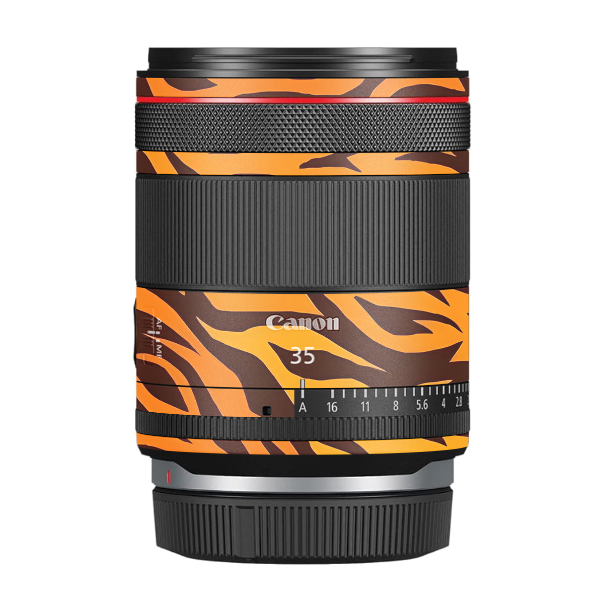 Wild Tiger Stripes Canon RF 35mm F/1.4 VCM Camera Lens Skin