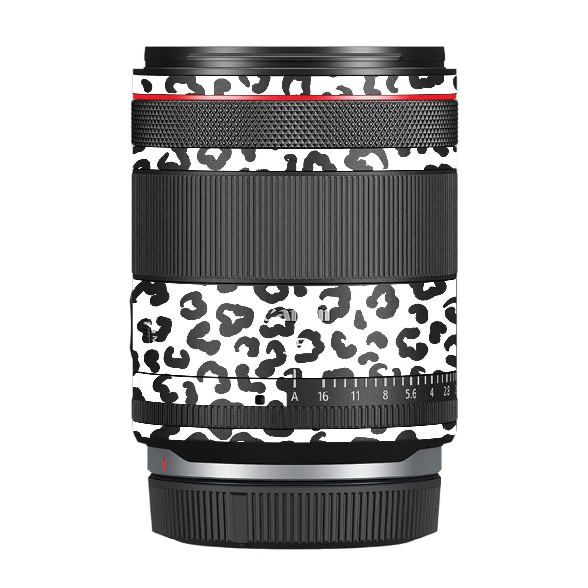 White Leopard Canon RF 35mm F/1.4 VCM Camera Lens Skin